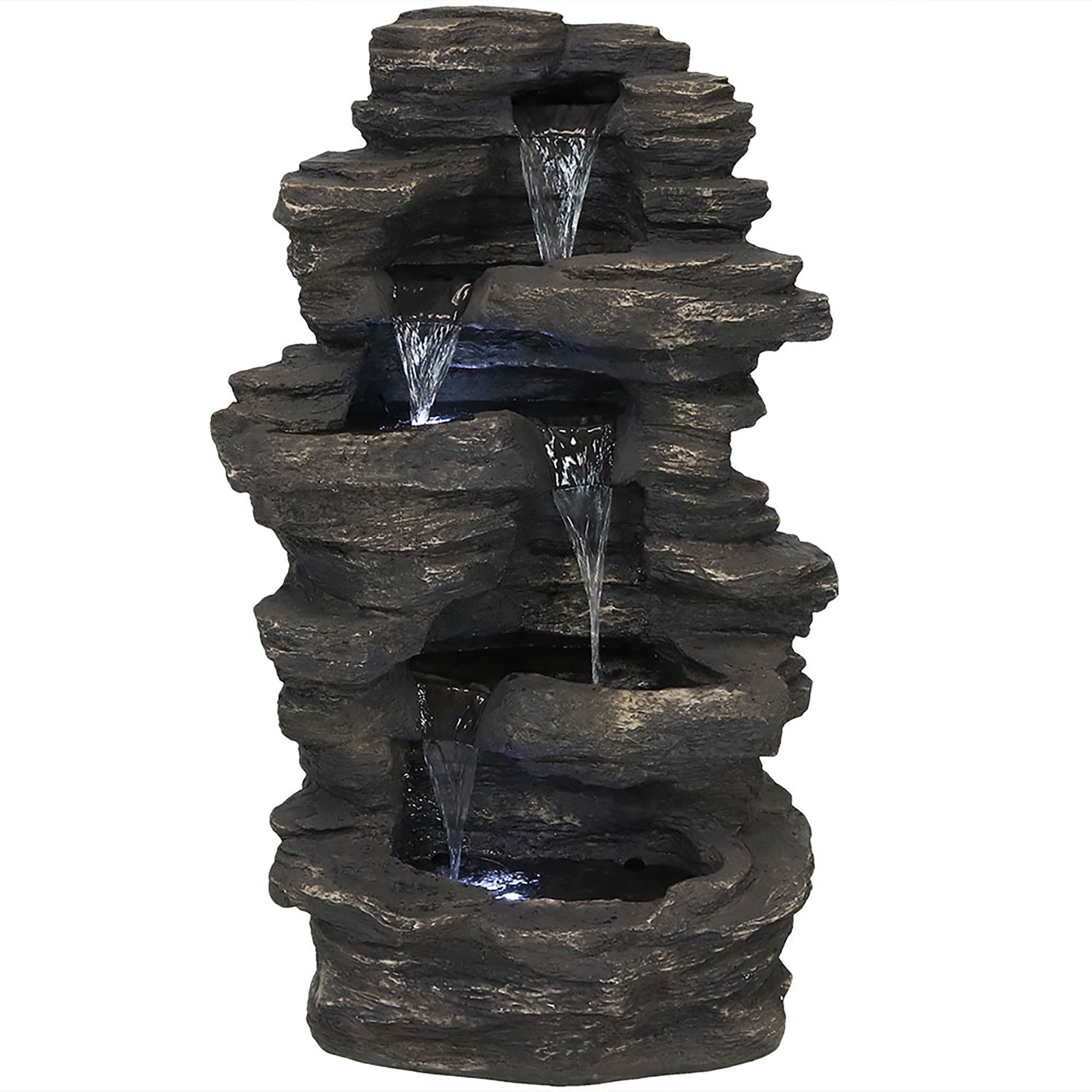 Sunnydaze Decor, Rock Falls Electric Waterfall Fountain - 39in., Model# XCA-132311002